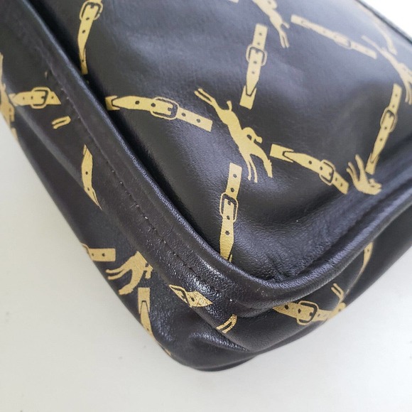 Longchamp Paris Signature Genuine Leather Dopp Kit - Picture 10 of 10